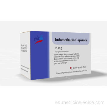 Indometacina Cápsulas BP 25mg